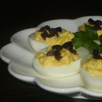 Greek Deviled Eggs With Ouzo image