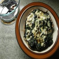 Portabellas Stuffed With Spinach and Blue Cheese image