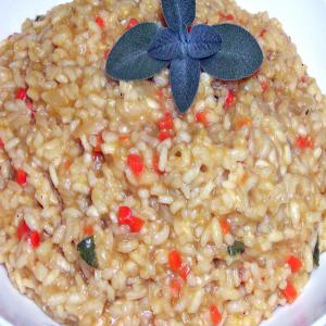 Butternut Squash Risotto With Sage image