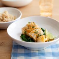 Thai-Style Halibut with Coconut-Curry Broth image