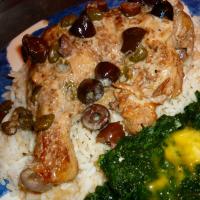 Chicken With Capers and Italian Olives image