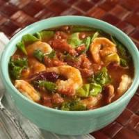 Cajun Shrimp and Greens Soup image