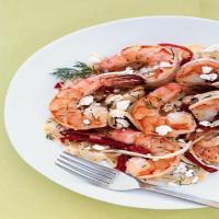 Shrimp with Fennel, Dill, and Feta image