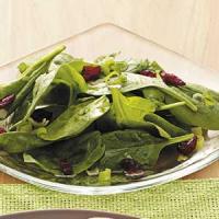 Quick Sweet-Sour Spinach Salad image