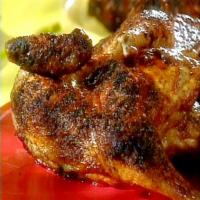 Rubbed and Sauced Barbecued Baby Chickens image