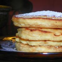 Coconut Cornmeal Pancakes image