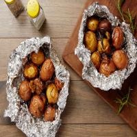 Foil Pack Potatoes With Rosemary and Garlic image