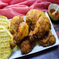 Buttermilk Fried Chicken With Spicy Honey Drizzle image