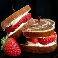 Strawberry Cream Cheese Sandwich image