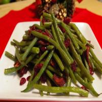 Holiday Beans With Cranberries_image