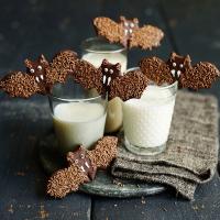 Chocolate bat biscuits image