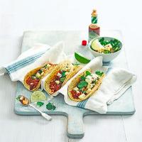 Chipotle chicken tacos with pineapple salsa image