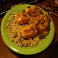 Sweet and Sour Salmon image