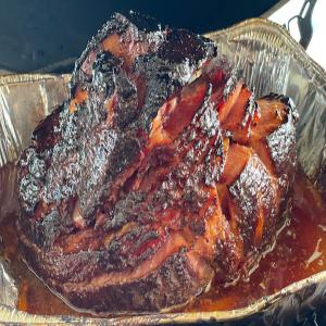 Twice Smoked Spiral Ham With Pineapple Maple Glaze - Smoked BBQ Source_image