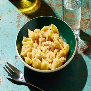 Cannellini-Bean Pasta With Beurre Blanc_image