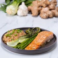 One-Pan Miso Honey Salmon For Two Recipe by Tasty image