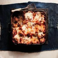 Grandma Guarnaschelli's Lasagna with Mini Beef Meatballs_image