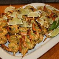 Spicy Coconut and Lime Grilled Shrimp image