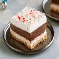 Chocolate-Peppermint Striped Delight image
