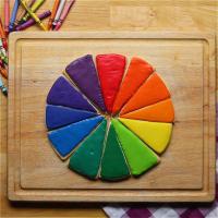 Color Wheel Cookie Puzzle Recipe by Tasty image