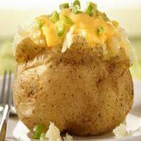 Cheesy Baked Potatoes image