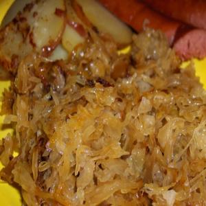 German Sauerkraut & Bratwurst & Bacon Onion Potatoes_image