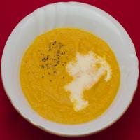 Creamy Carrot-Ginger Soup image