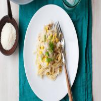 Creamy One-Pot Linguine with Chicken, Corn and Green Chiles_image