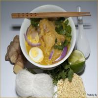 Ohn-No-Kauk-Swe (Burmese Chicken Soup) image