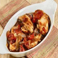 Grilled Chicken Breasts with Balsamic Sauce image