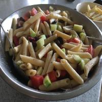 Easy Vegan Pasta Salad_image