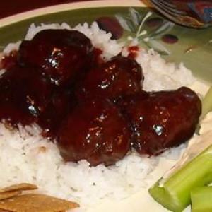 Sweet and Spicy Cocktail Meatballs_image