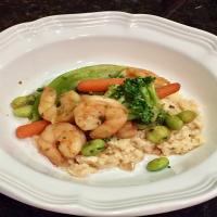 Shrimp and Couscous Stirfry image