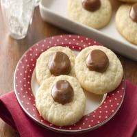 Caramel Thumbprint Sugar Cookies image