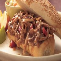 Slow-Cooker Big and Spicy Chicken Hoagies_image