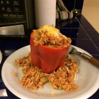 Stuffed Peppers with Creole Sauce image