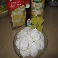 Sunshine Lemon Cake Mix Cookies image