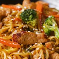 Chicken Teriyaki Chow Mein Recipe by Tasty image