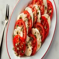 Garlic-Basil Tomatoes with Mozzarella image