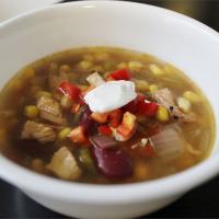 Southwest Black Bean Chicken Soup_image