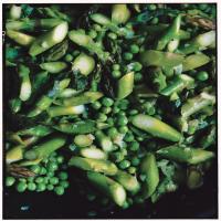 Asparagus, Peas, and Basil (Piselli con Asparagi e Basilico) image