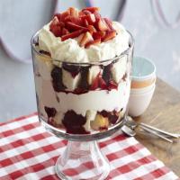Red, White and Blueberry Trifle_image