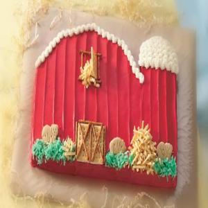 Little Red Barn Cake_image