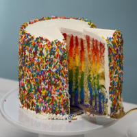 Rainbow Vertical Cake image