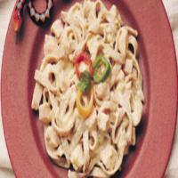 Chipotle Fettuccine with Smoked Turkey image