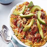 Spaghetti with Spicy Chorizo-Tomato Sauce_image