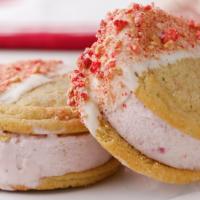 Strawberry Shortcake Ice Cream Sandwiches Recipe by Tasty_image