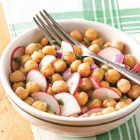 Radish & Garbanzo Bean Salad_image