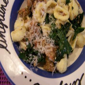 Orecchiette With Sausage and Greens image