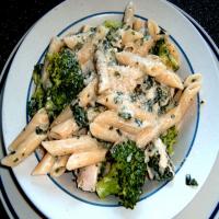Even Easier Chicken Broccoli or Spinach Alfredo_image